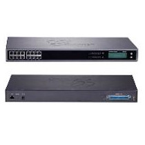 GATEWAY GRANDSTREAM GXW4216/ 16 PUERTOS FXS 1 PUERTO TELCO DE 50 PINS MONTAJE ESCRITORIO Y RACK [ GXW4216-v2 ][ AC-6656 ]