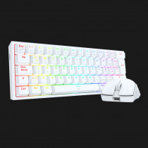 Combo Gamer S143 White Teclado Fizz K617 RGB + Mouse K1ng M724 [ 8800-0198 ]