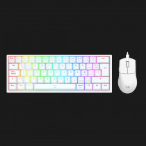 Combo Gamer S143 White Teclado Fizz K617 RGB + Mouse K1ng M724 [ 8800-0198 ]