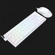 Combo Gamer S143 White Teclado Fizz K617 RGB + Mouse K1ng M724 [ 8800-0198 ]