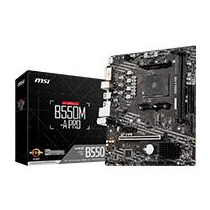 MB MSI B550 AMD S-AM4 4A GEN/2XDRR4 3200MHZ/PCIE 4.0/HDMI/DVI/4XUSB 3.2/M.2/MICRO ATX/GAMA MEDIA [ B550M-A-PRO ][ MB-1383 ]