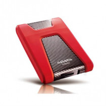 Disco Duro Adata 2Tb HD650 Rojo Goma 3.1 [ AHD650-2TU31-CRD ]