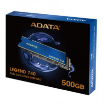 Unidad de Estado Slido Adata LEGEND 740 PCIe 500GB Gen3 x4 M.2 2280 [ ALEG-740-500GCS ]