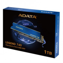 Unidad de Estado Slido Adata LEGEND 740 PCIe 1TB Gen3 x4 M.2 2280 [ ALEG-740-1TCS ]