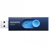 Memoria USB Adata 32 GB UV220 2.0 Color Azul Marino [ AUV220-32G-RBLNV ]