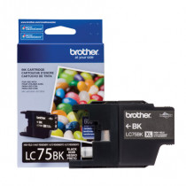 Tinta Brother LC75BK Rendimiento 600 Pginas MFCJ6710 Color Negro [ LC75BK ]