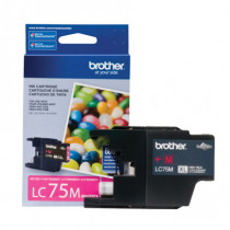 Tinta Brother LC75M Rendimiento 600 Pginas MFCJ6710 Color Magenta [ LC75M ]