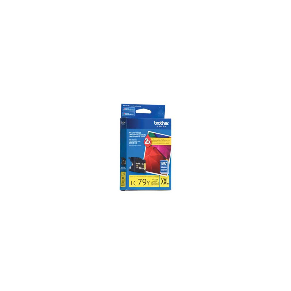 Tinta Brother LC79Y Rendimiento 1200 Pginas Color Amarillo [ LC79Y ]