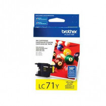 Tinta Brother LC71Y Rendimiento 300 Pginas Color Amarillo [ LC71Y ]