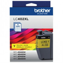 Tinta Brother LC402XL Sper Alto Rendimiento Hasta 1500 Pginas Color Amarillo [ LC402XLYS ]