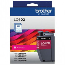 Tinta Brother LC402M Alto Rendimiento Hasta 550 Pginas Color Magenta [ LC402MS ]