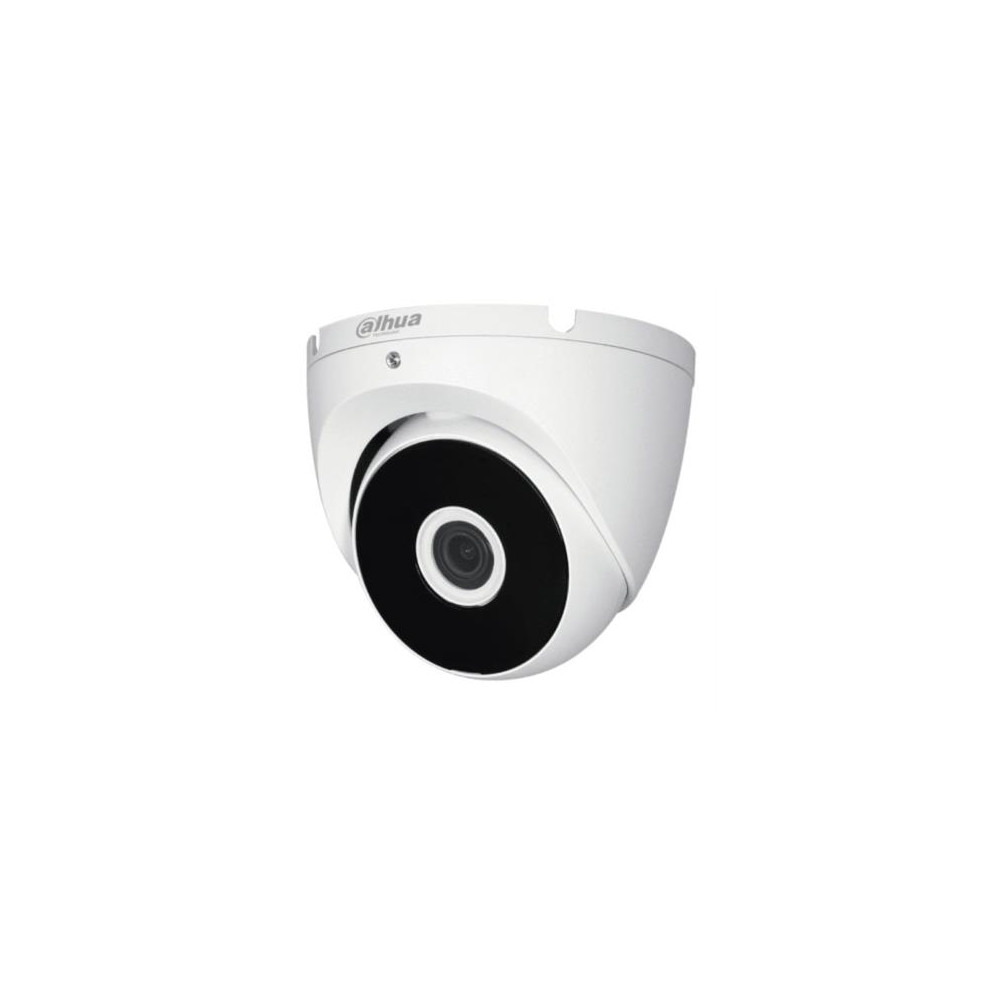 Cmara Dahua Domo de 2 MP/ 1080p/ Lente 2.8 mm/ 100 Grados de Apertura/ IR de 20 Metros/ Metlica/ IP6 [ HAC-T2A21N-28 ]