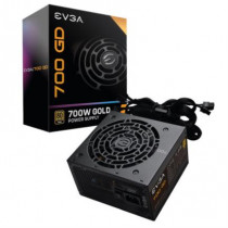 Fuente de Poder EVGA GD 700W 80 Plus Gold ATX 12V 24 pin Fan 120mm Negro [ 100-GD-0700-V1 ]