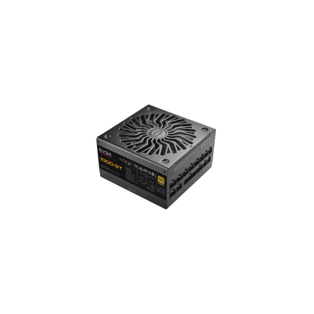 Fuente de Poder EVGA SuperNova 1000W GT 80 Plus Gold ATX 12V Full Modular 24 pin Fan 135mm Negro [ 220-GT-1000-X1 ]