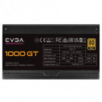 Fuente de Poder EVGA SuperNova 1000W GT 80 Plus Gold ATX 12V Full Modular 24 pin Fan 135mm Negro [ 220-GT-1000-X1 ]