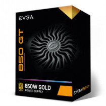 Fuente de Poder EVGA SuperNova 850W GT 80 Plus Gold ATX 12V Full Modular 24 pin Fan 135mm Negro [ 220-GT-0850-Y1 ]