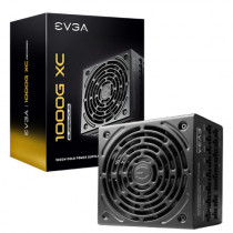 Fuente de Poder EVGA SuperNova 1000W XC 80 Plus Gold ATX 12V Full Modular 24 pin Fan 135mm Negro [ 520-5G-1000-K1 ]