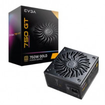 Fuente de Poder EVGA SuperNova 750W GT 80 Plus Gold ATX 12V Eco Mode Full Modular 24 pin Fan 135mm N [ 220-GT-0750-Y1 ]