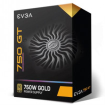 Fuente de Poder EVGA SuperNova 750W GT 80 Plus Gold ATX 12V Eco Mode Full Modular 24 pin Fan 135mm N [ 220-GT-0750-Y1 ]