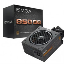 Fuente de Poder EVGA 850 BQ 850W 80 Plus Bronze ATX 12V Semi Modular 24 pin Fan 140mm Negro [ 110-BQ-0850-V1 ]