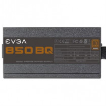 Fuente de Poder EVGA 850 BQ 850W 80 Plus Bronze ATX 12V Semi Modular 24 pin Fan 140mm Negro [ 110-BQ-0850-V1 ]