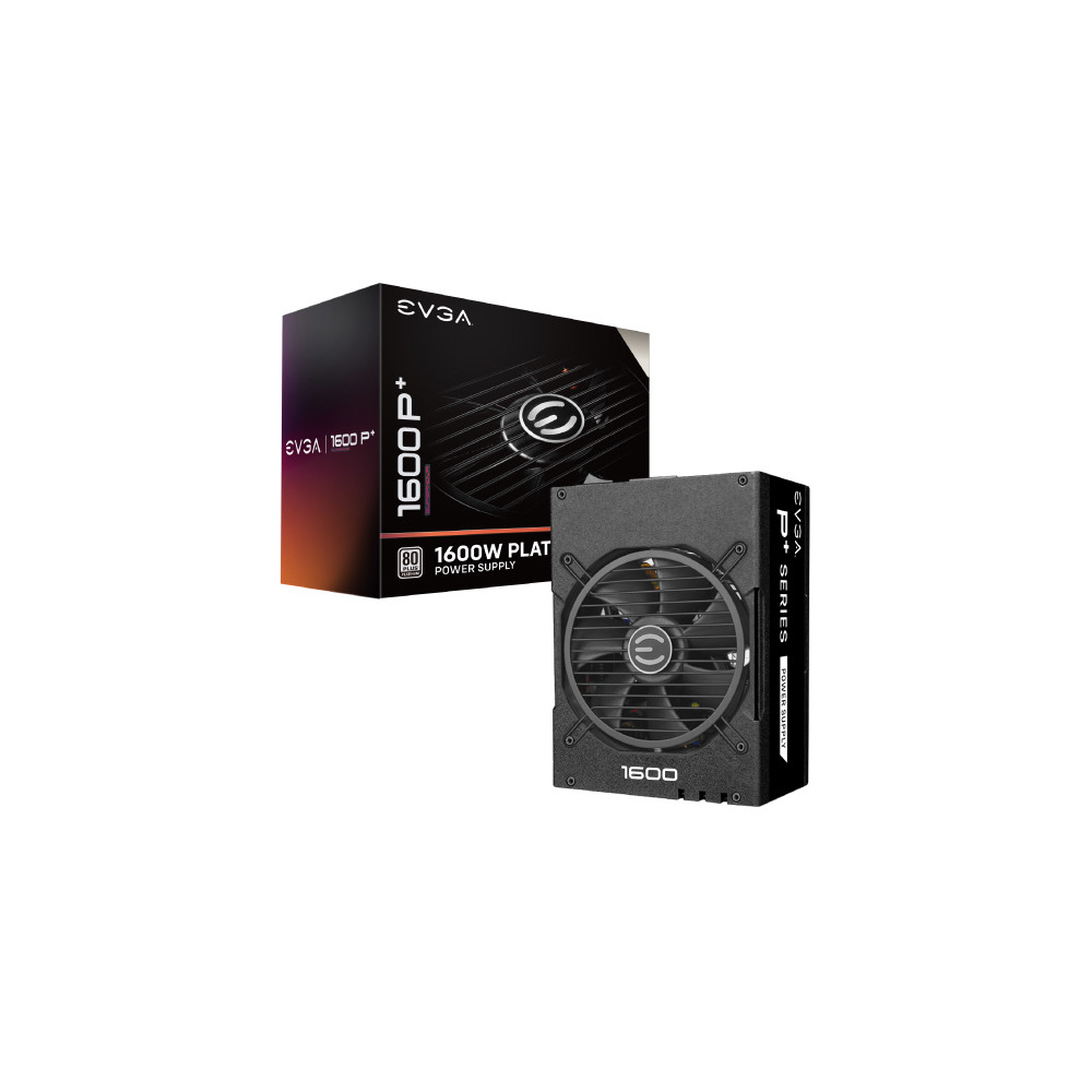 Fuente de Poder EVGA SuperNOVA 1600W P+ 80 Plus Platinum ATX 24 pin Full Modular Fan 135mm Negro [ 220-PP-1600-X1 ]