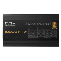 Fuente de Poder EVGA SuperNOVA 1000W FTW 80 Plus Gold ATX 3.0 PCIe 5.0 Full Modular Eco Mode Fan 150 [ 535-5G-1000-K1 ]