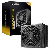 Fuente de Poder EVGA SuperNOVA 850W FTW 80 Plus Gold ATX 3.0 PCIe 5.0 Full Modular Eco Mode Fan 150m [ 535-5G-0850-K1 ]