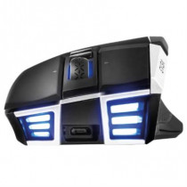 Mouse Gamer Ergonomico EVGA X20 Optico RGB 16000 DPI 10 Botones Inalambrico Bluetooth USB Tipo A Neg [ 903-T1-20BK-K3 ]