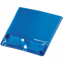 Mouse Pad Fellowes Gel Canal Ergonmico C/Descansa Muecas Color Azul [ 9182201 ]