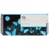 Tinta HP DesignJet 738 300ml Color Amarillo [ 676M8A ]