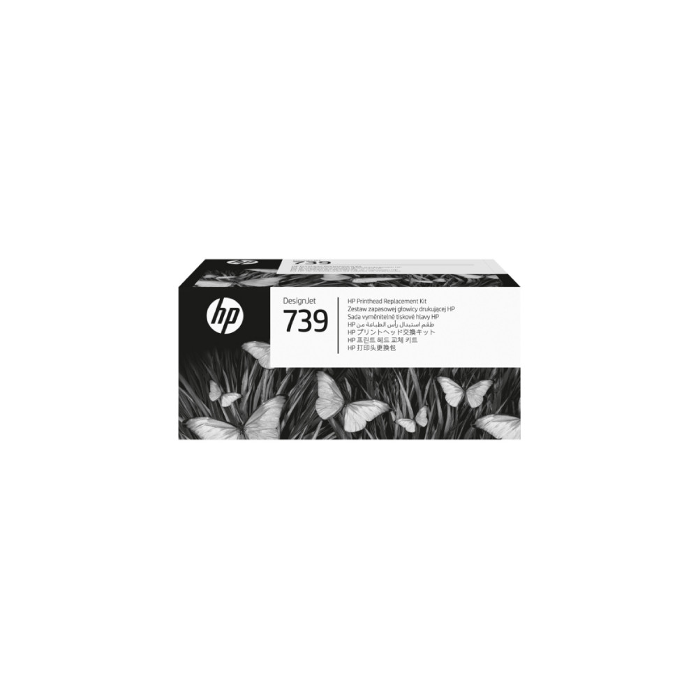 TINTA HP AMPLIO FORMATO Cabezal LF Kit de reemplazo DesignJet  739 [ 498N0A ]