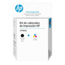 Kit de cabezales HP GT Negro/Tricolor [ 3YP86AL ]