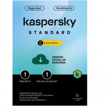 Licencia Antivirus ESD Kaspersky Standard Mobile 1 Ao 1 Dispositivo [ KL1048ZDAFS ]