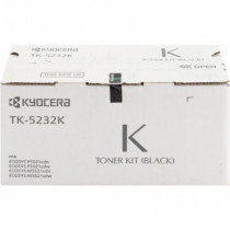 Tner Kyocera TK-5232K Alta Capacidad 2.6K Pginas Compatible P5021cdn/P5021cdw/M5521cdn/M5521cdw Colo [ 1T02R90USV ]