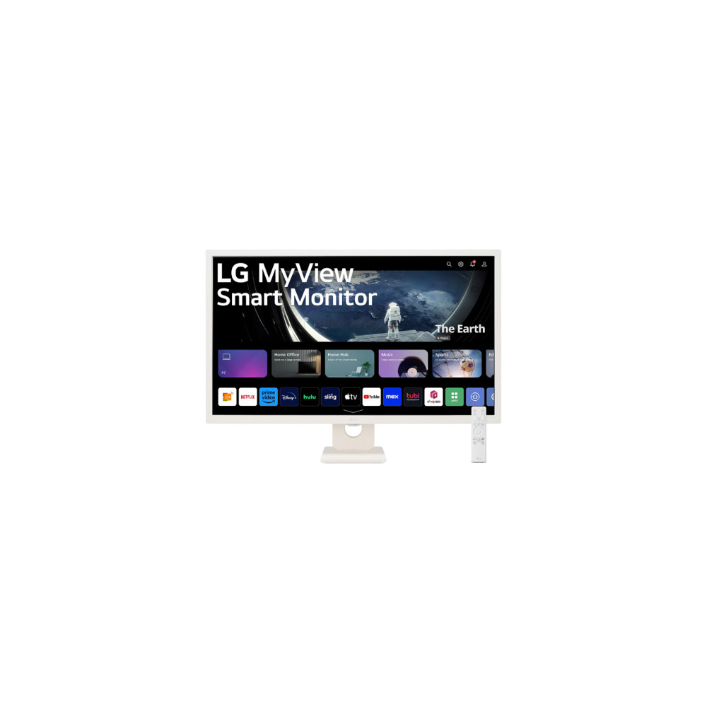 Monitor LG 31.5" Smart WebOS IPS 1920x1080 60Hz HDMI 1 yr de garantia [ 32SF50F ]