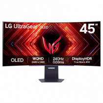 Monitor LG 45" UltraGear Oled WQHD 3440x1440 NVIDIA G-Sync HDMI DP USB 2 yrs de garantia [ 45GS95QE ]