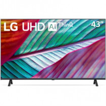 Televisor LG 43" Al ThinQ Smart TV 4K UHD Resolucin 3840x2160 WebOS 23 [ 43UR7800PSB ]