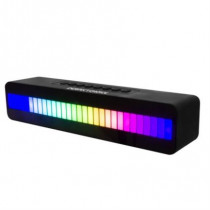 Bocina Perfect Choice Shine Beat Inalmbrica LED RGB Color Negro [ PC-113072 ]