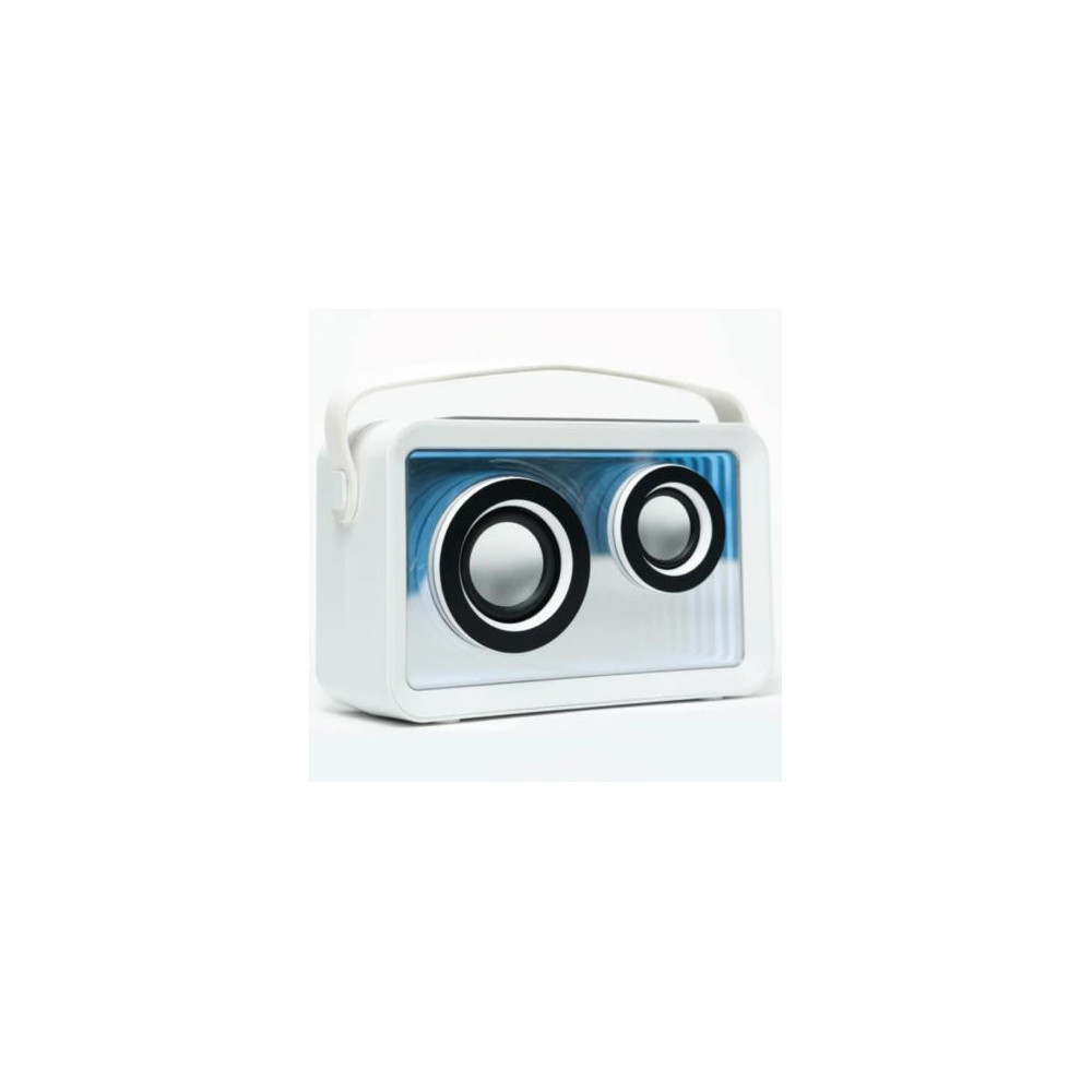 Bocina Porttil Loopstar Perfect Choice Bluetooth Recargable 15W Blanco [ PC-113140 ]