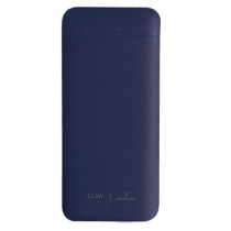 POWER BANK PERFECT CHOICE CARGA RAPIDA 22.5W CON CABLE TIPO C BOLT AZUL [ PC-241102 ]