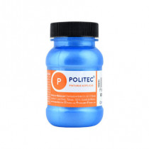 Pintura Acrilica Politec Azul Metalico 100 ml No 513  Caja c/6 piezas [ 29526 ]