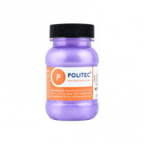 Pintura Acrilica Politec Morado Metalico 100 ml No 534 Caja c/6 piezas [ 29522 ]