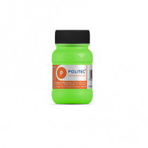 Pintura Acrilica Politec Verde fluorescente 100ml. No 805 Caja c/6 piezas [ 11898 ]