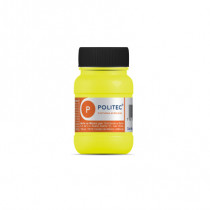 Pintura Acrilica Politec Amarillo fluorescente 100ml. No 801 Caja c/6 piezas [ 11895 ]