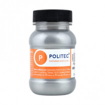 Pintura Acrilica Politec Gris Metalico 100ml No 517 Caja c/6 piezas [ 29524 ]