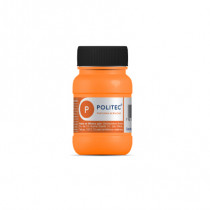 Pintura Acrilica Politec Naranja fluorescente 100ml. No 803 Caja c/6 piezas [ 11897 ]