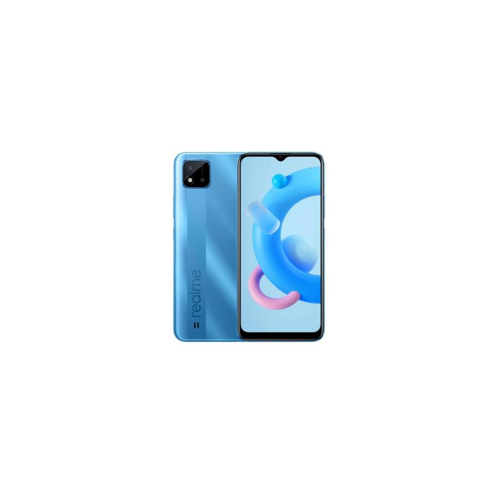 Smartphone RealMe C11 6.5" HD 32GB/2GB Cmara 13MP+2MP/5MP Helio G35 Android 10 Color Azul [ REALMEXC11-A ]