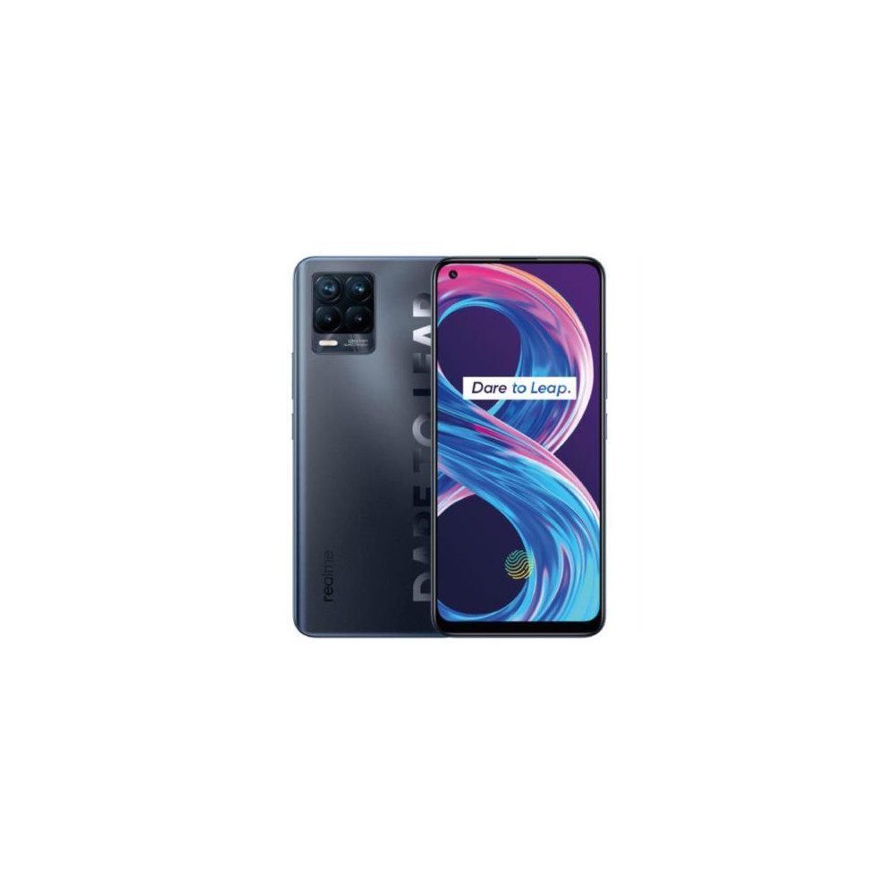 Smartphone Realme 8 Pro 6.4" 128GB/8GB Cmara 108MP+8MP+2MP+2MP/16MP Snapdragon Android 11 Color Negr [ REALME-8PRO-NEGRO ]