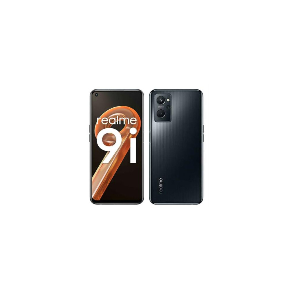 Smartphone Realme 9i 6.6" Snapdragon 128GB/6GB Cmara 50MP+2MP+2MP/16MP Android 11 Color Negro [ REALME-9I-6128-NEGRO ]